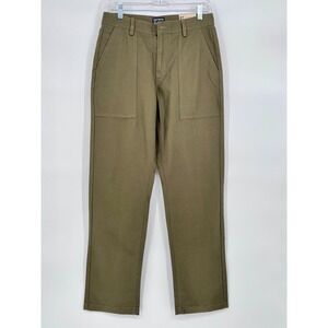 Frank and Oak Men's NWT's Joey Fatigue Pant In Olive Green Size 30x32 Business